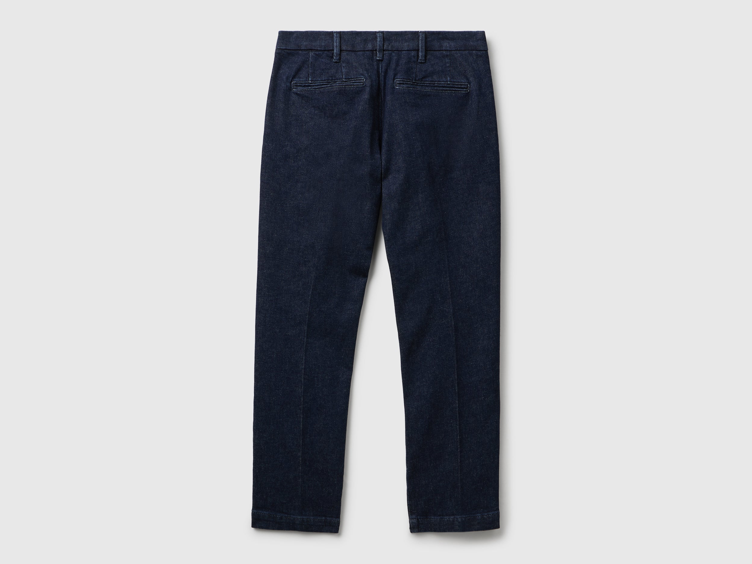 United Colors of Benetton Trousers Slim fit denim chinos pantaloni cotone