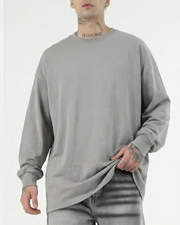 Sottosopra AN01902 Maglia Uomo Over Nero L
