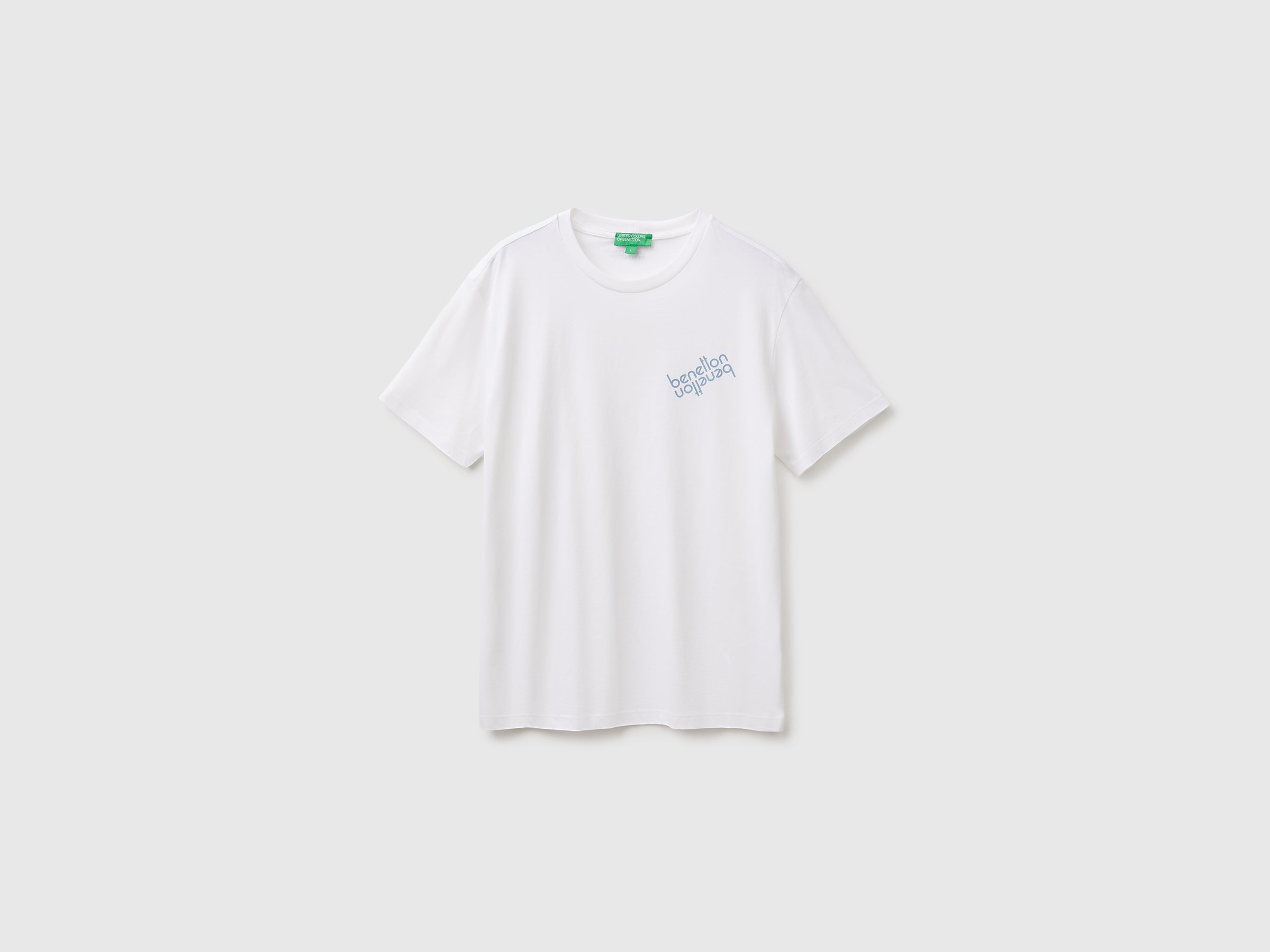 United Colors of Benetton Regular Logo T-shirt maglietta cotone bio