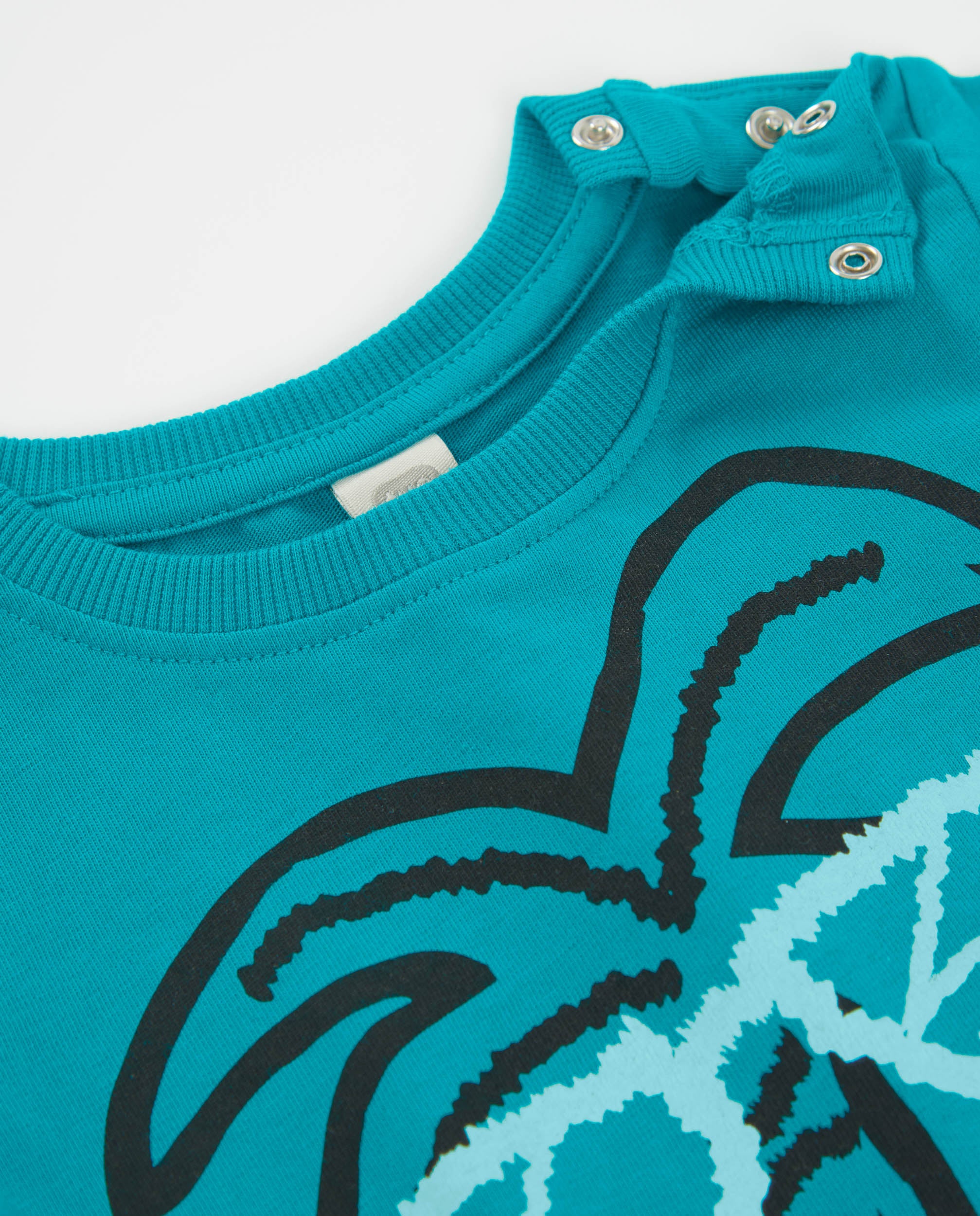 TucTuc Magliette Palme t-shirt bambino turchese