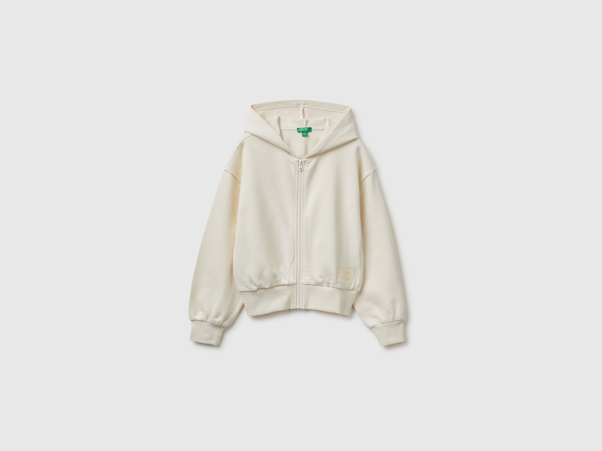United Colors of Benetton 100% cotton hoodie felpa cappuccio cotone