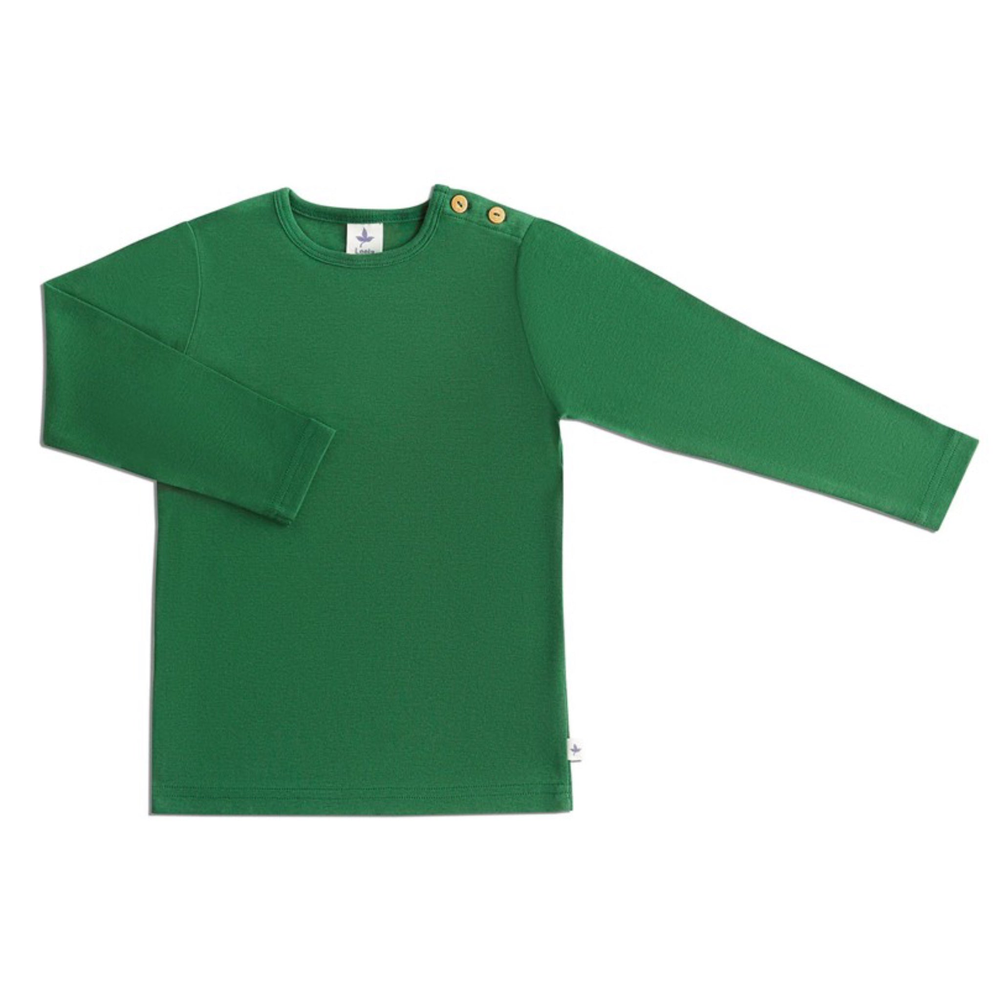 Kocarcia Leela Verde Scura maglietta cotone 1-2 anni