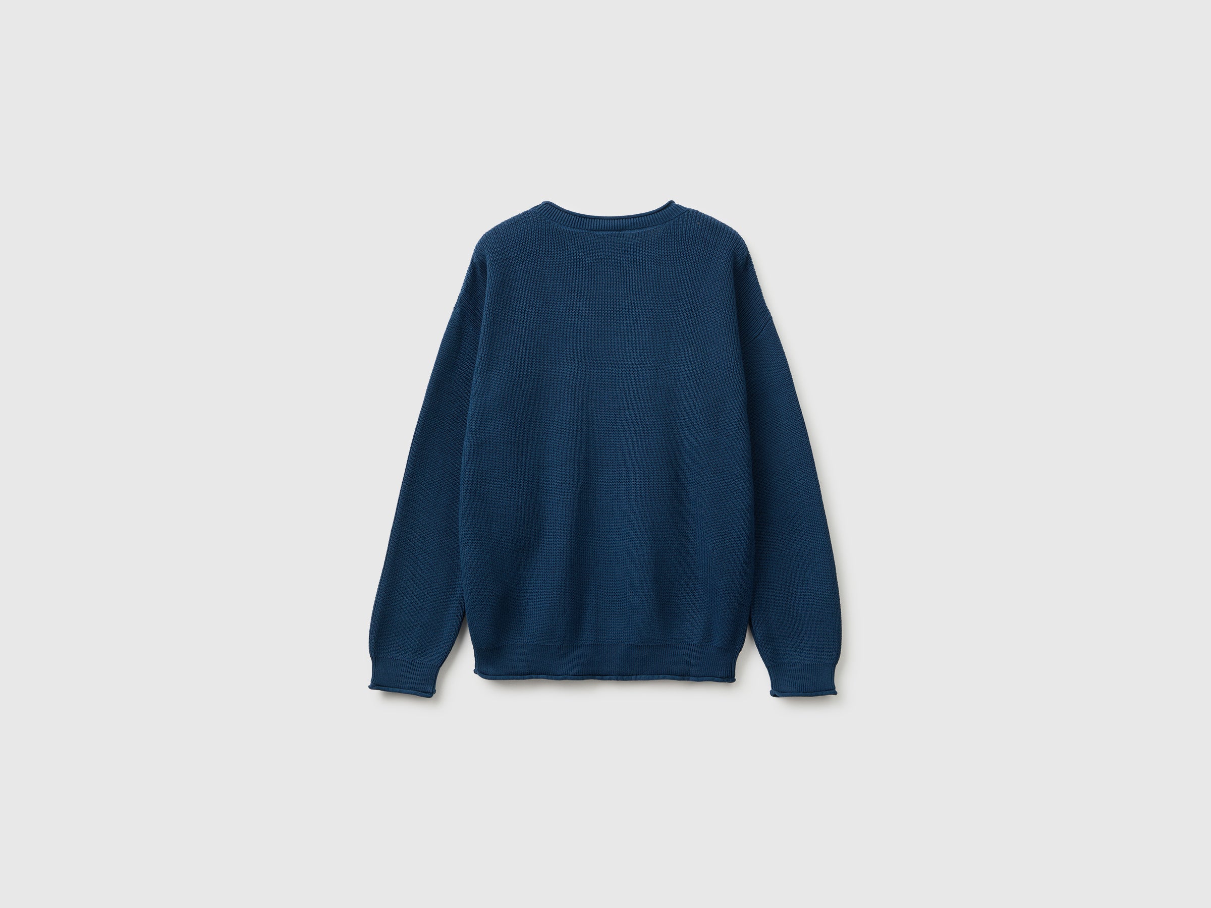 United Colors of Benetton Maglione Cotone Girocollo Easy Care