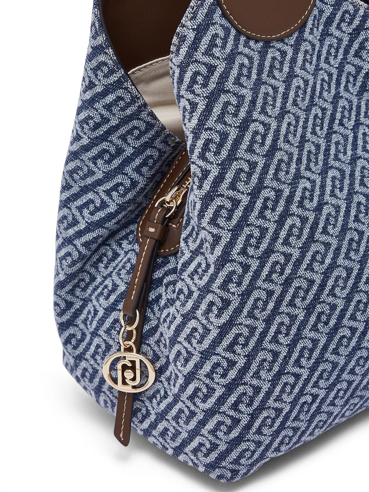 Liu Jo Borse Satchel Media Borsa Effetto Denim 00770