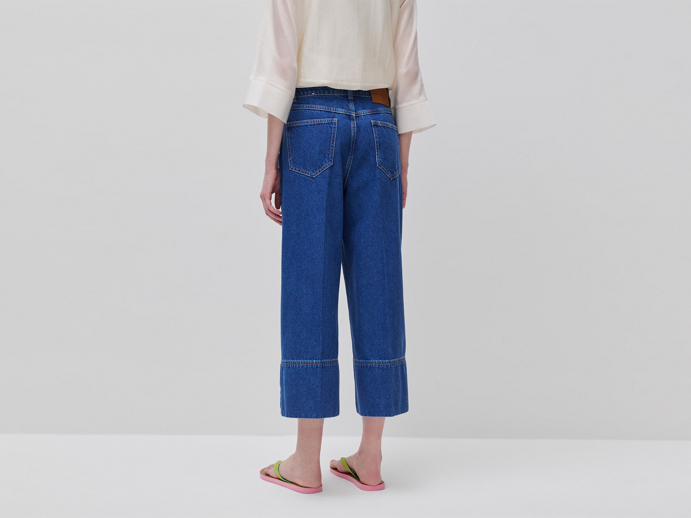 United Colors of Benetton jeans mom wide lyocell 29 denim