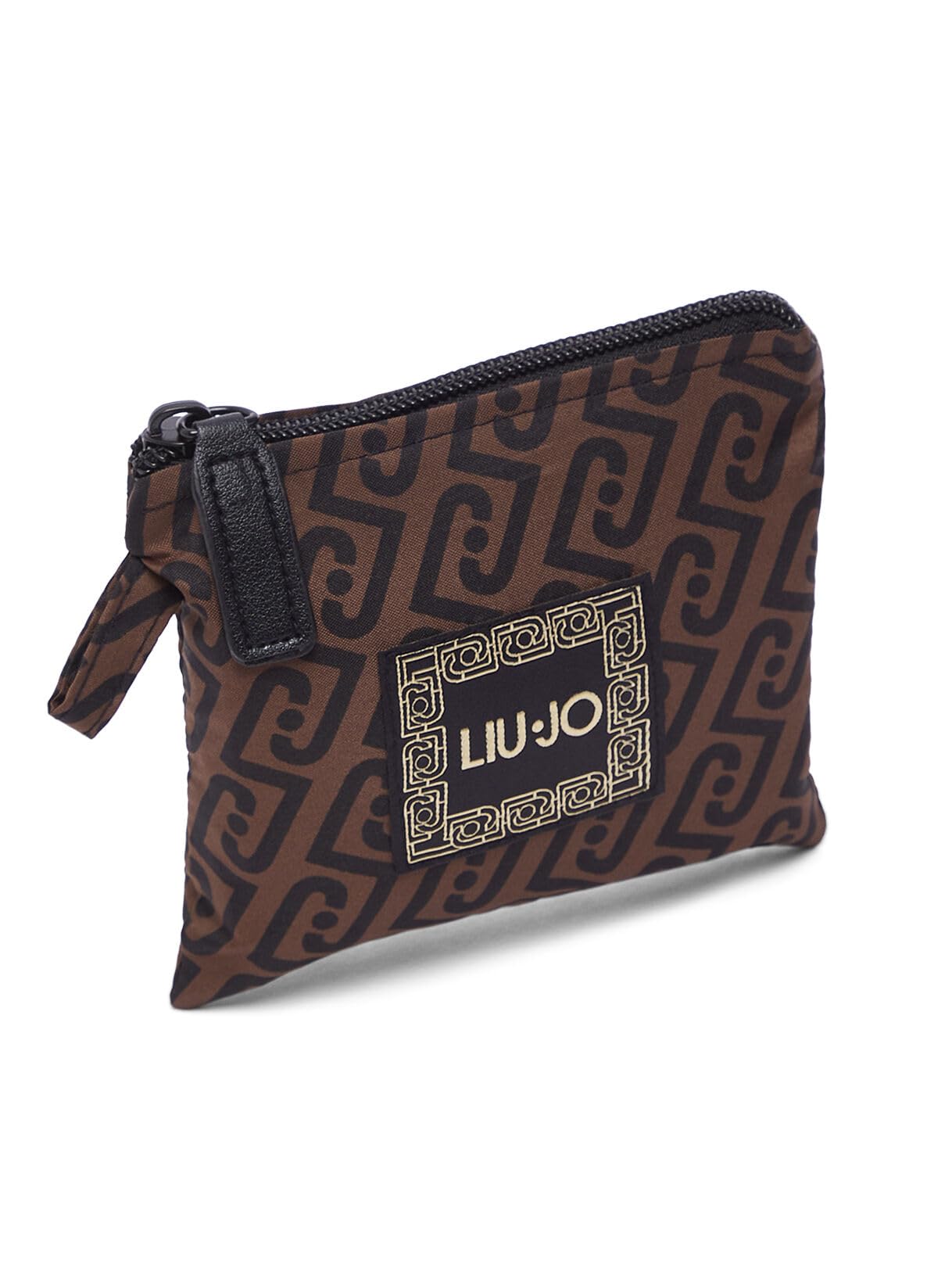 Liu Jo Cloche in Nylon Animalier Marrone 35x25 cm