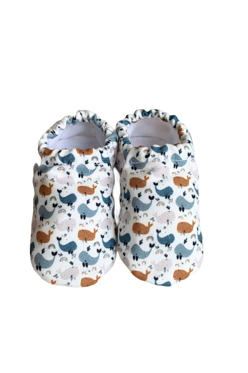 Kocarcia Kokopatik Moby Dick scarpine bimbo cotone taglia 18-29