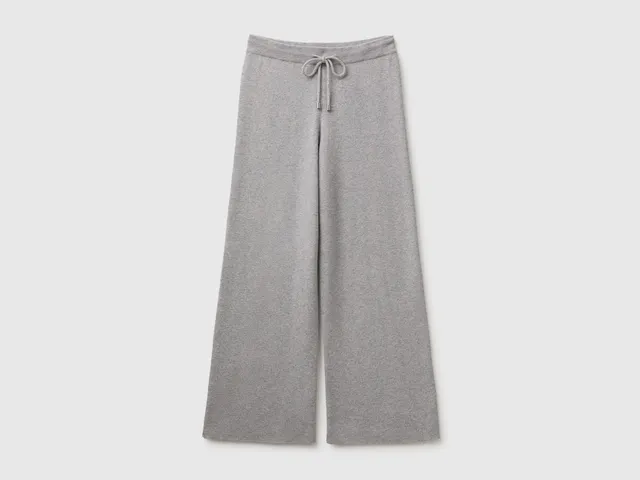 United Colors of Benetton pantaloni maglia cashmere viscosa S