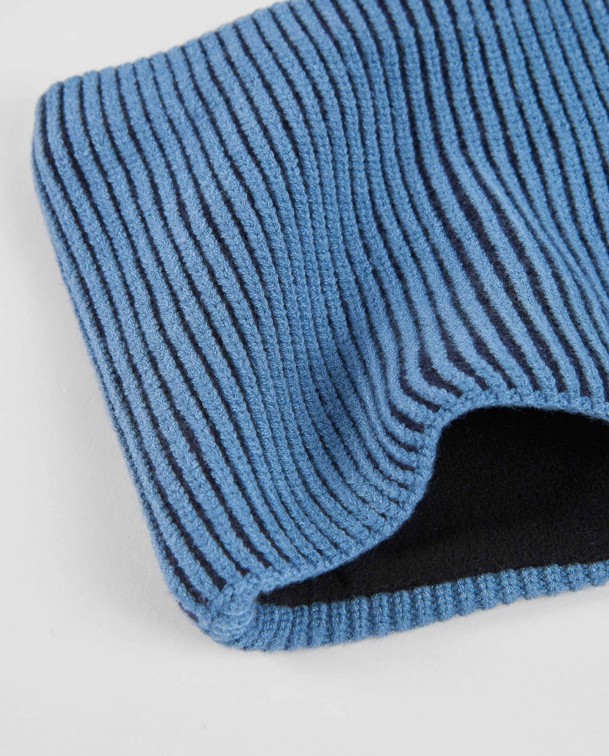 TucTuc Accessori Set Tricot Berretto Scaldacollo Blu M