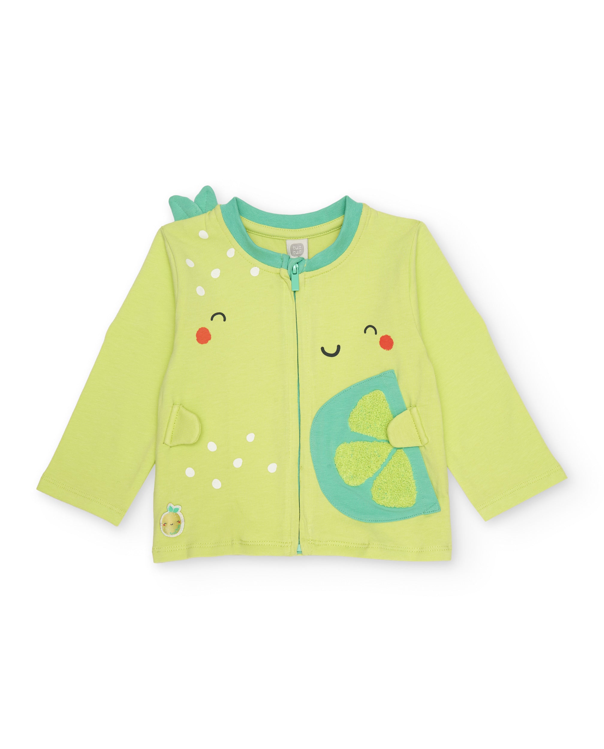 TucTuc Completi neonato set 3 pezzi verde frutta
