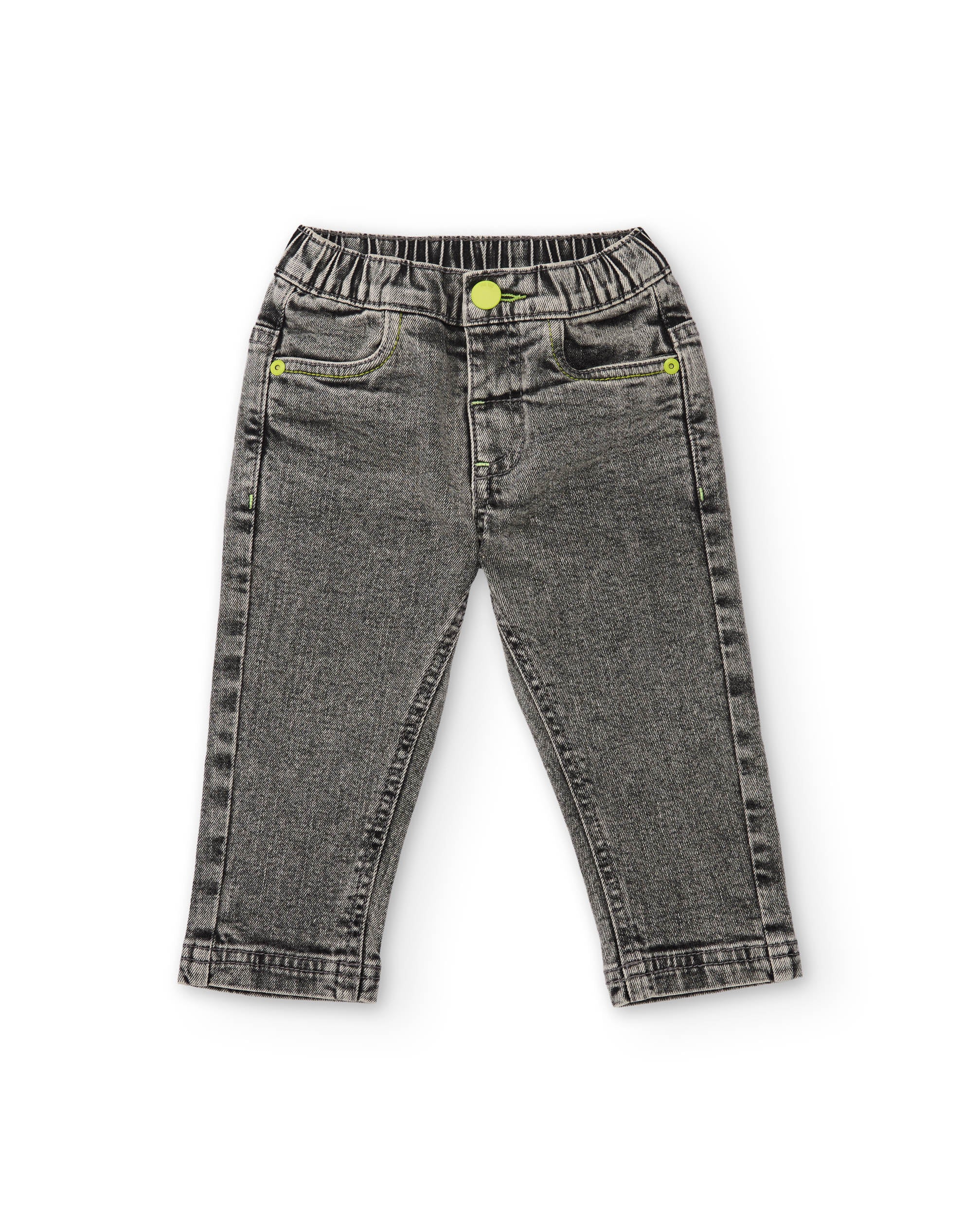 TucTuc Pantaloni jeans grigio elasticizzato lavaggio grigio