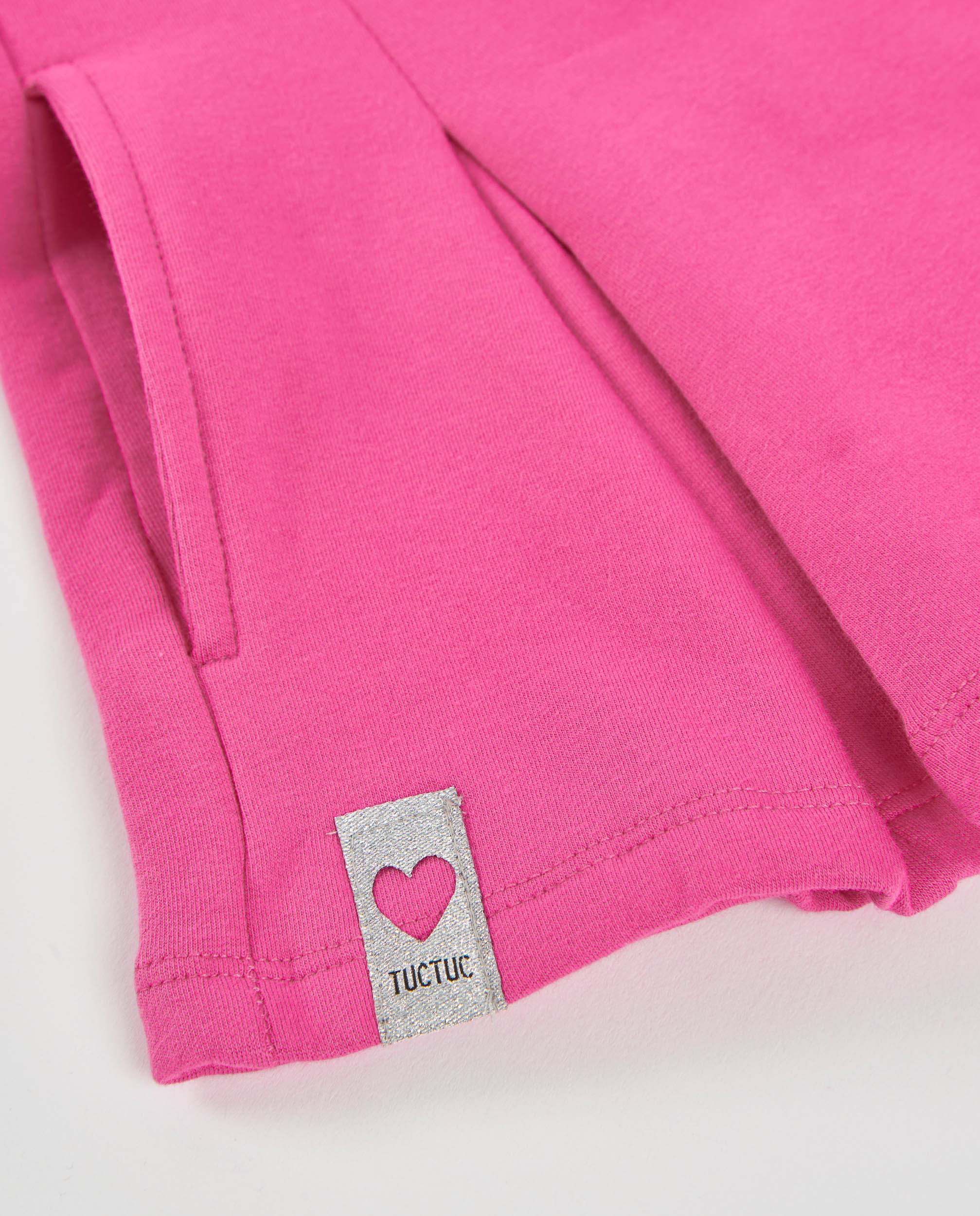 TucTuc Gonne Felpa Bambina Rosa Elastica 6M Cotone