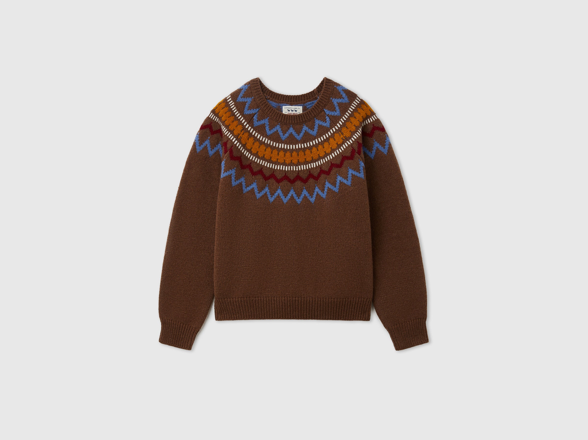 United Colors of Benetton Maglione jacquard lana nordico M