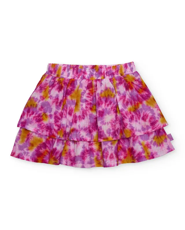 TucTuc Gonne Gonna Bambina Tie-Dye Fucsia Balze
