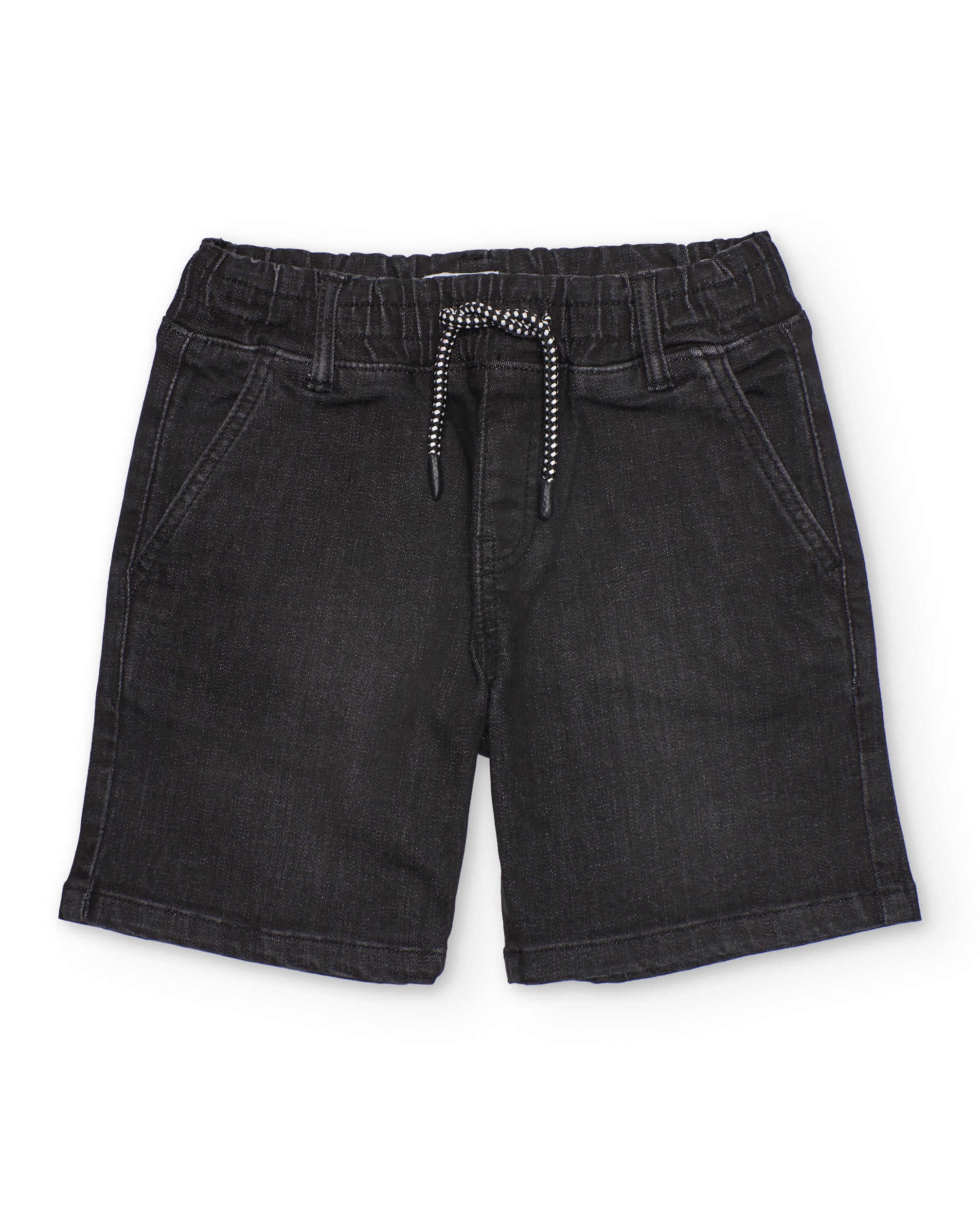 TucTuc Bermuda Bimbo Nero Grigio Scuro Denim Cotone