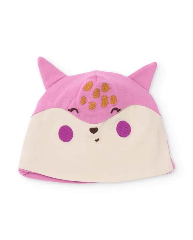 TucTuc Cappello bebè maglia volpe rosa taglia U