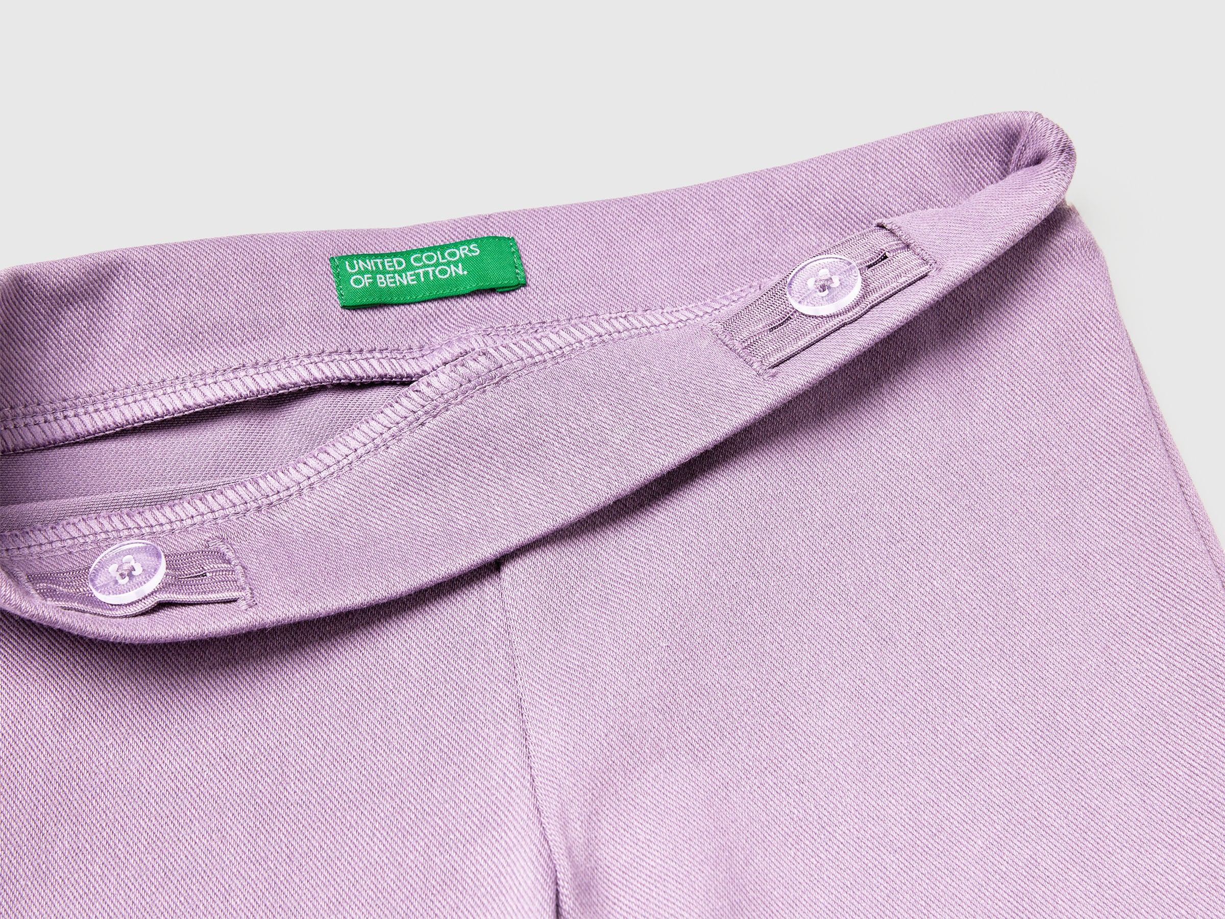 United Colors of Benetton Stretch Cotton Pantaloni cotone bambino