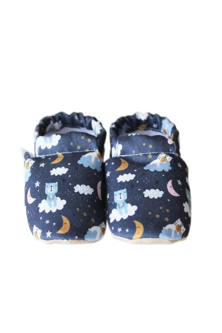Kocarcia Kokopatik Notte scarpine bimbo cotone taglia 18-29