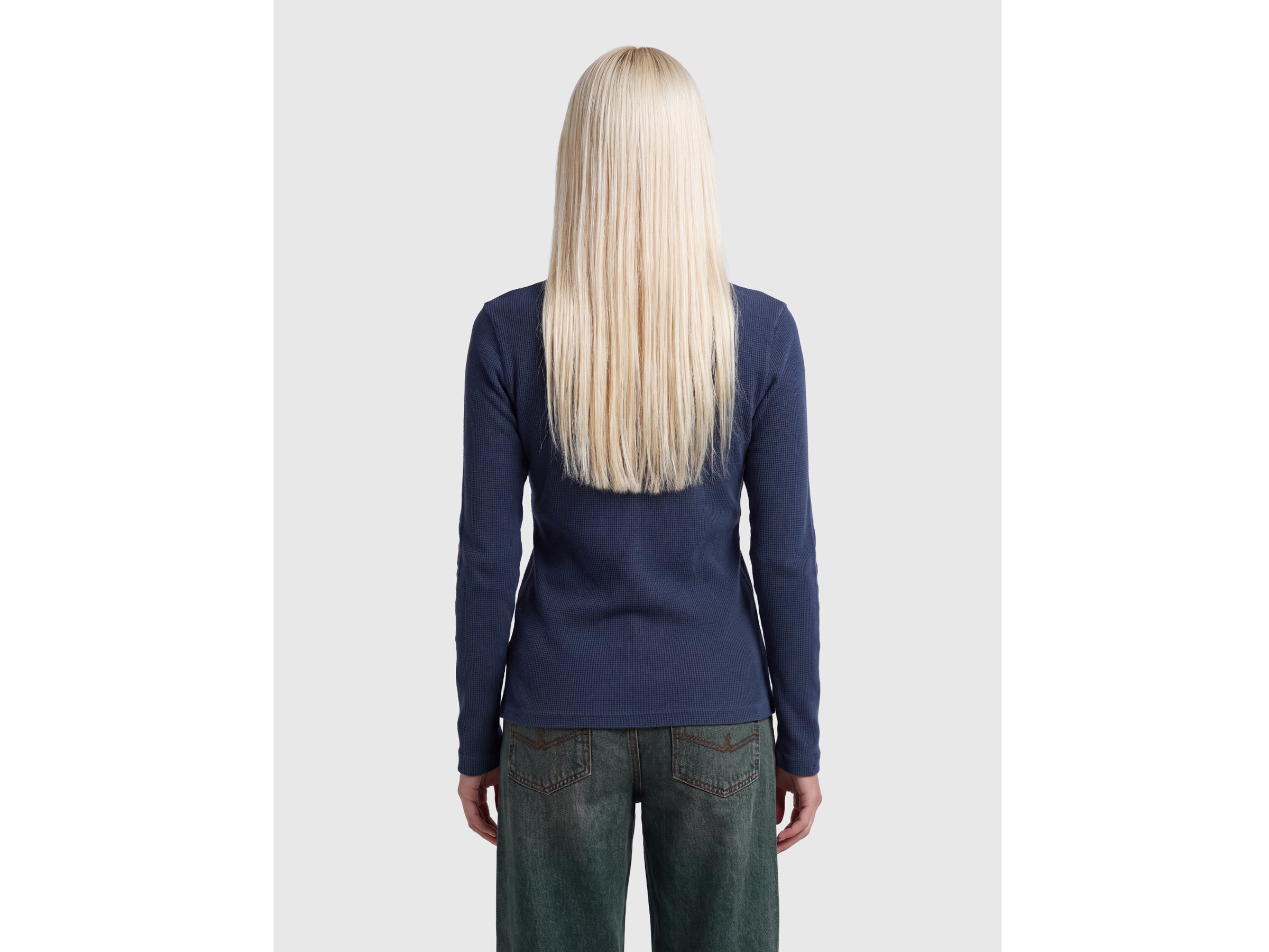 Benetton T-Shirts Maglietta henley cotone taschino
