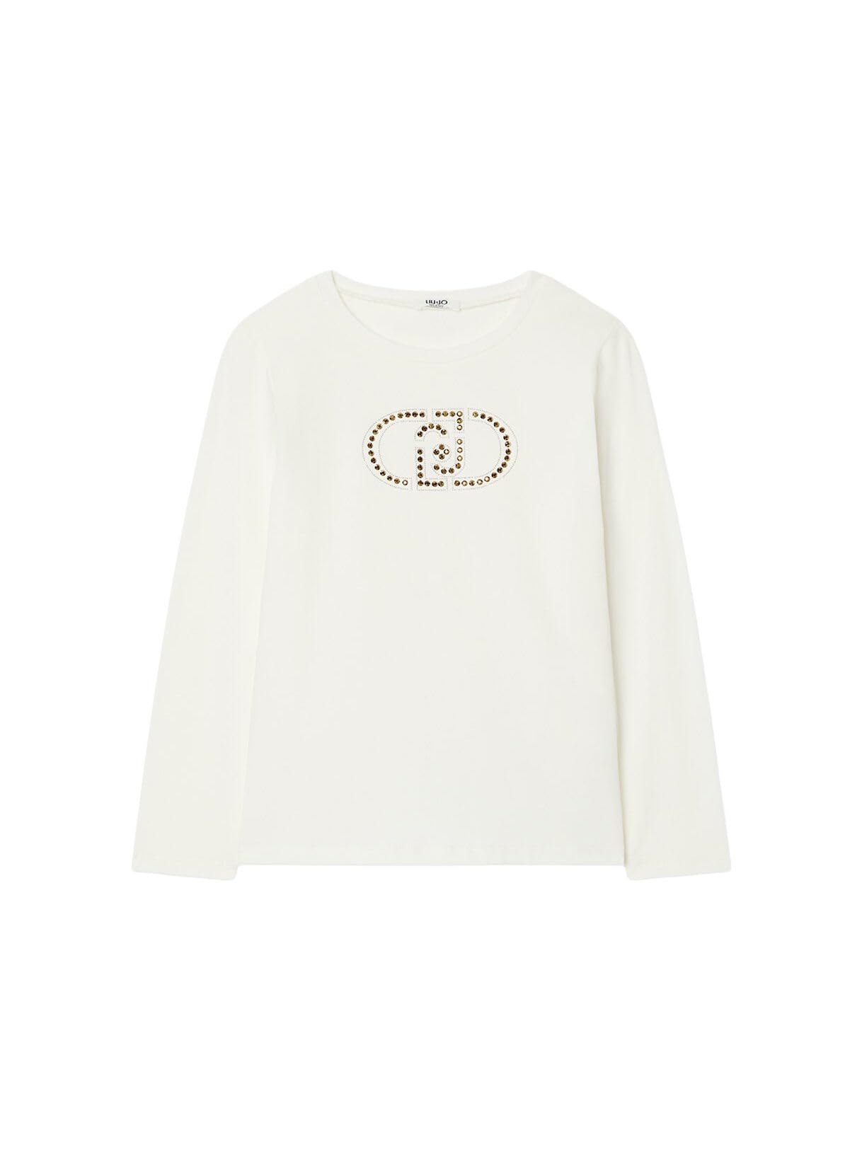 Liu Jo T-Shirt Logo Monogram maglietta taglia L maniche lunghe