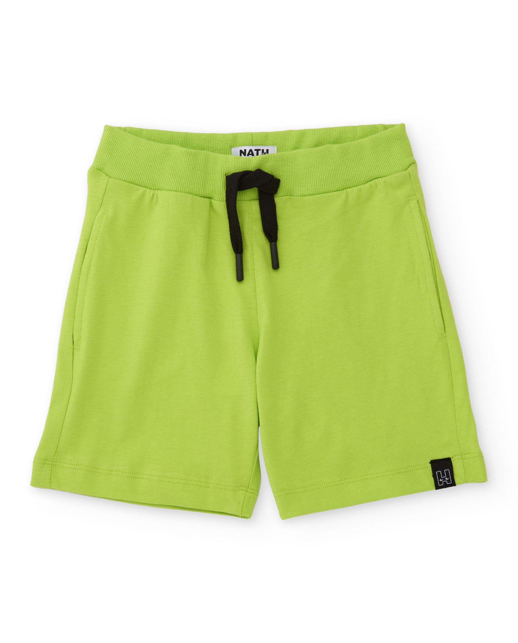 TucTuc Bermuda Pantaloncini Bimbo Verde Lime con Tasche