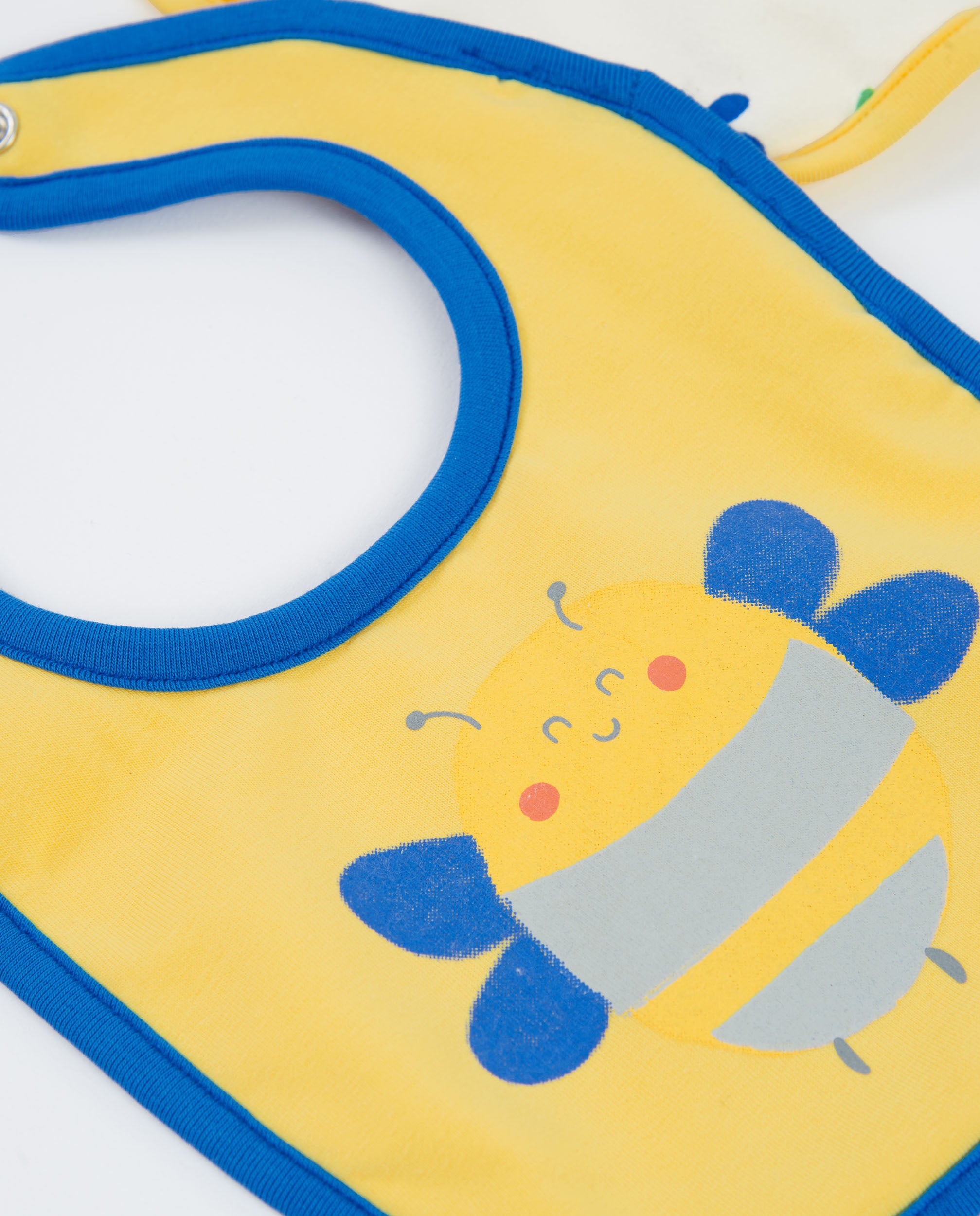 TucTuc Accessori pack bavaglini neonato apina crudo 2pz