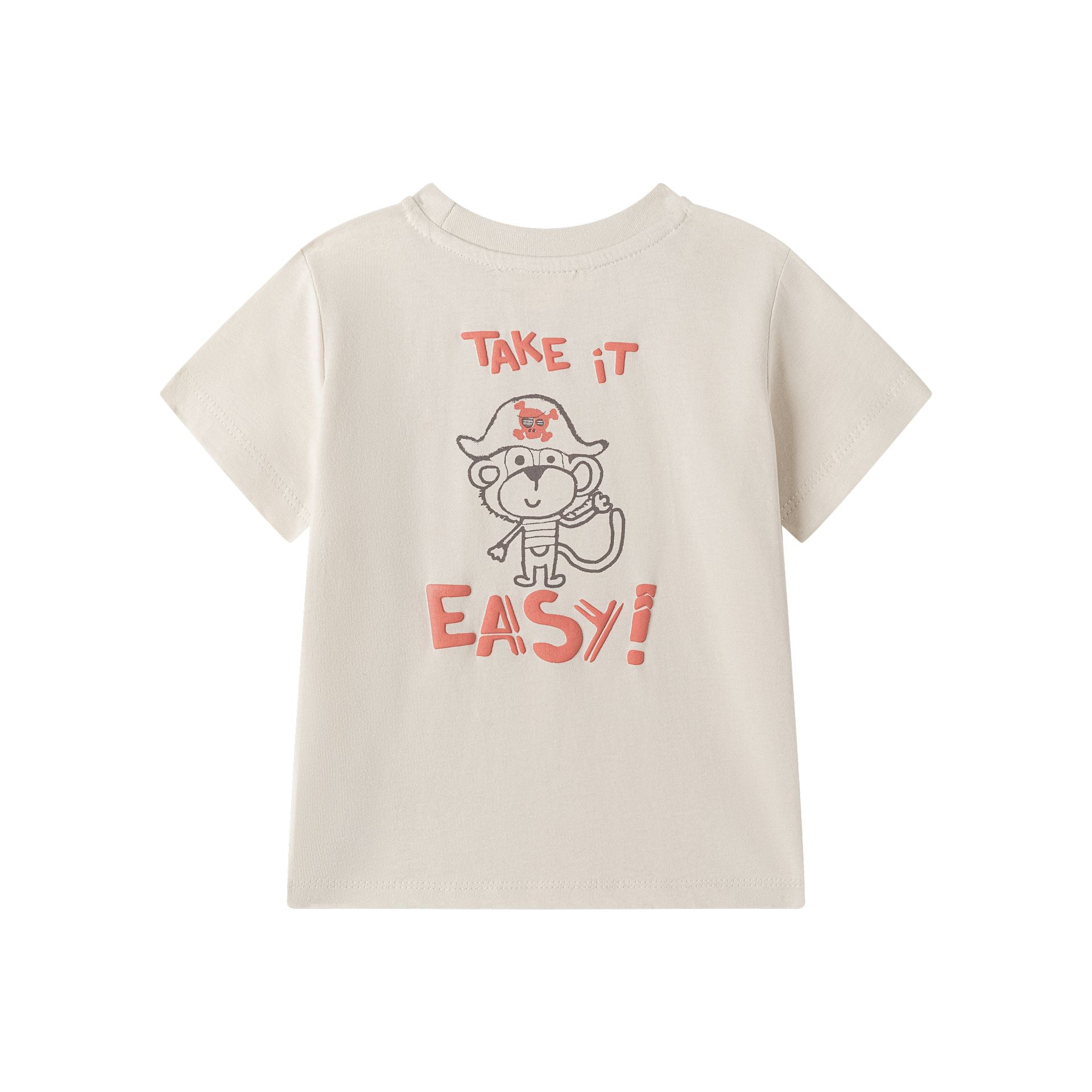 Newness t-shirt scimmia bambino 2 anni 92 cm cotone