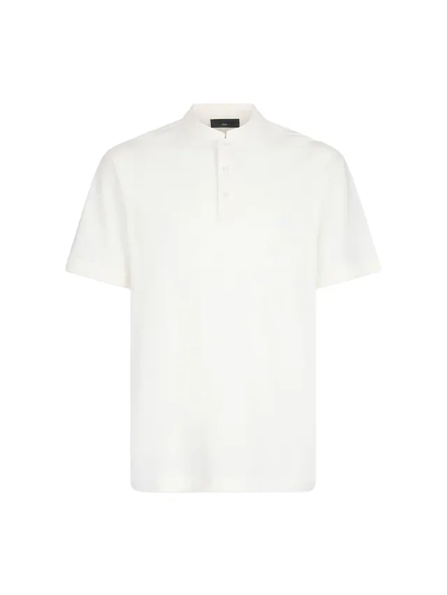 Liu Jo Polo Coreana Piquet Maglia Bianco Taglia L
