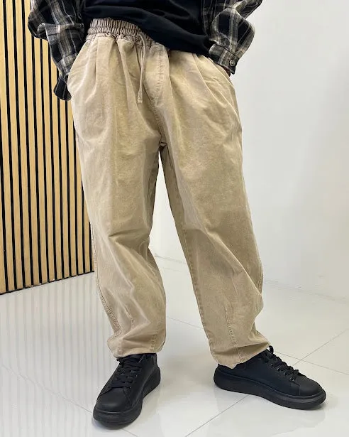 Sottosopra Pantalone an848420p balloon marrone delavato