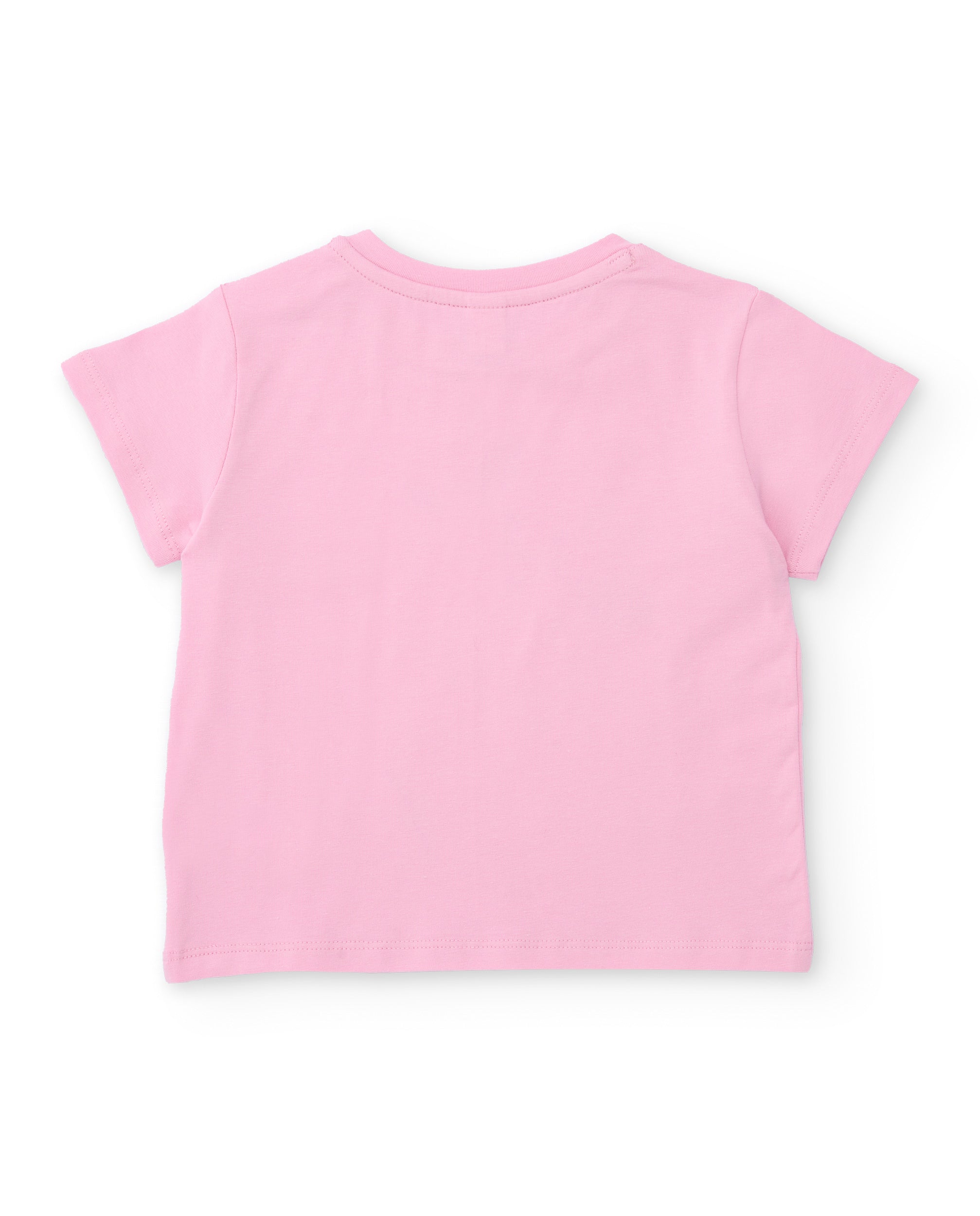 TucTuc Magliette t-shirt bambina rosa limone cotone