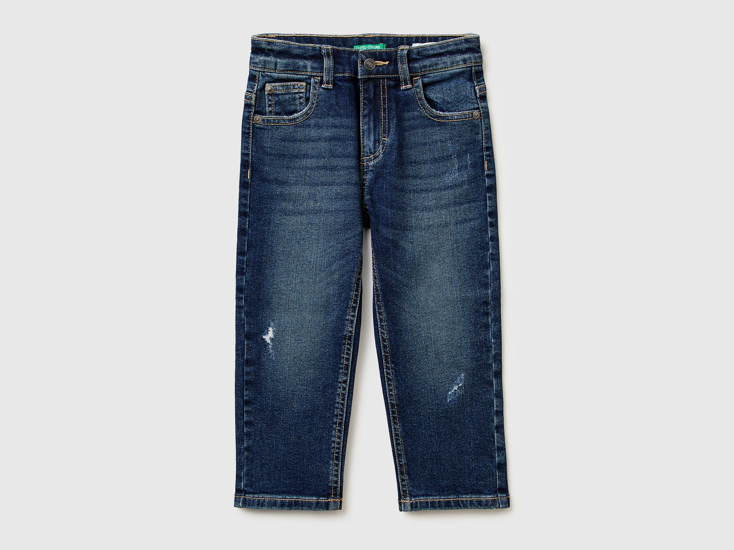 United Colors of Benetton Jeans pantaloni denim strappati 104