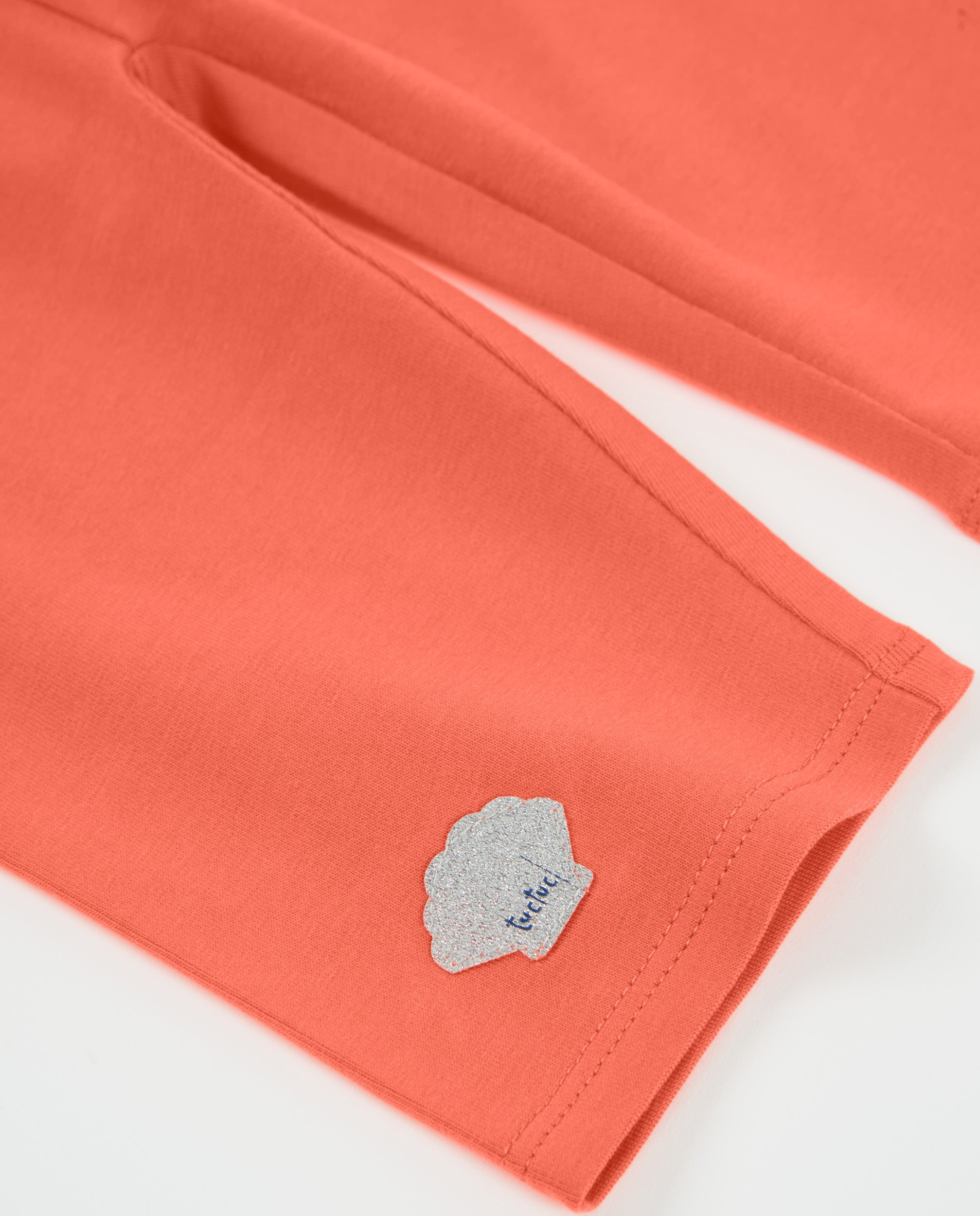 TucTuc Leggings Pinocchietto Corallo Bimba Morbido