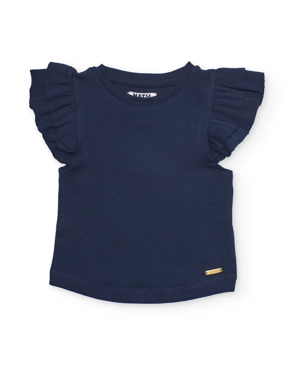 TucTuc Magliette Top coste top navy 8 anni