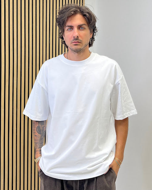Sottosopra t-shirt scritta retro verde taglia L