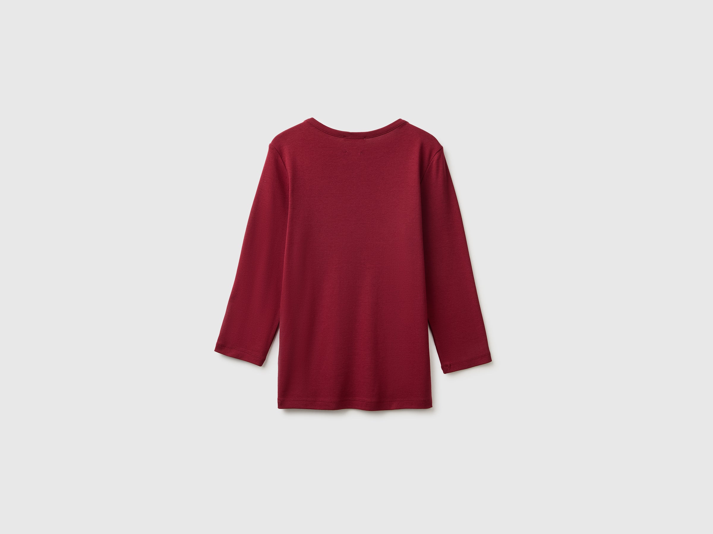 United Colors of Benetton Maglietta Scollo Barca Cotone Slim