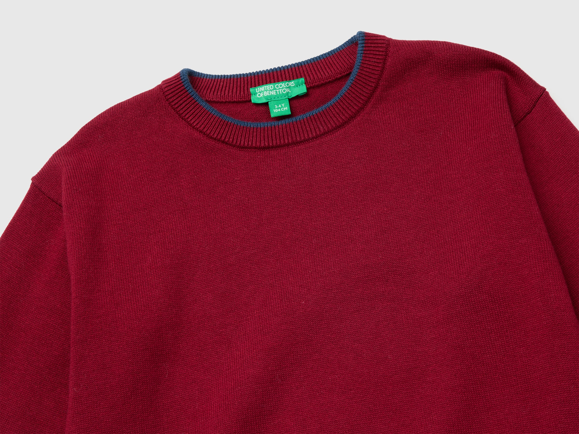 United Colors of Benetton Maglione Bimbo Cotone Girocollo 82-116