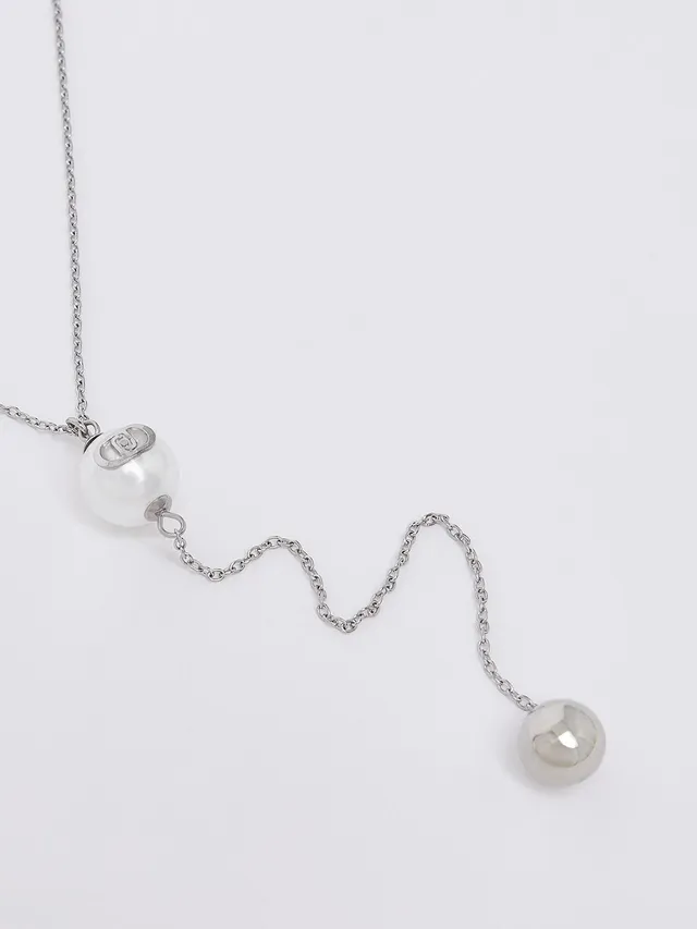 Liu Jo Accessori Collana con Perla T U Acciaio 55 cm