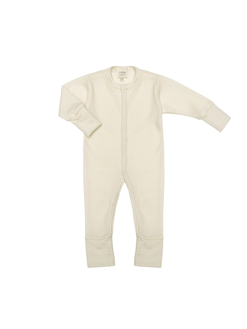 Woolly Organic Merino Wool Sleepsuit tutina lana merino NOOS