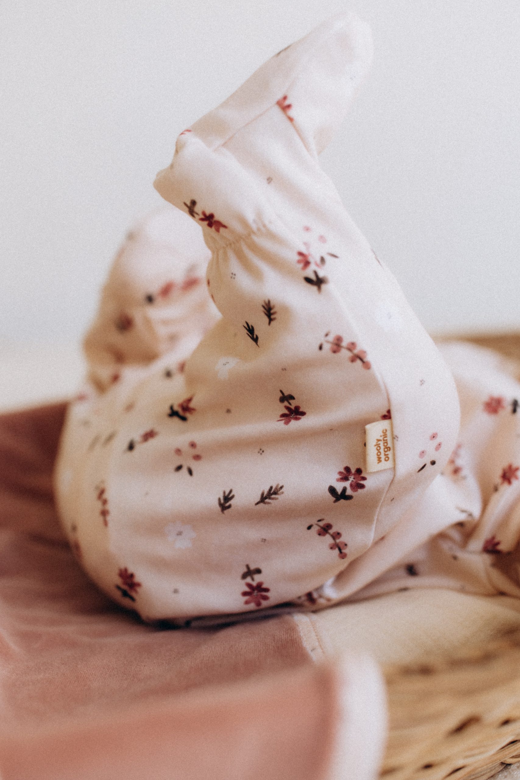 Woolly Organic Wrap Sleepsuit tutina cotone incrociata