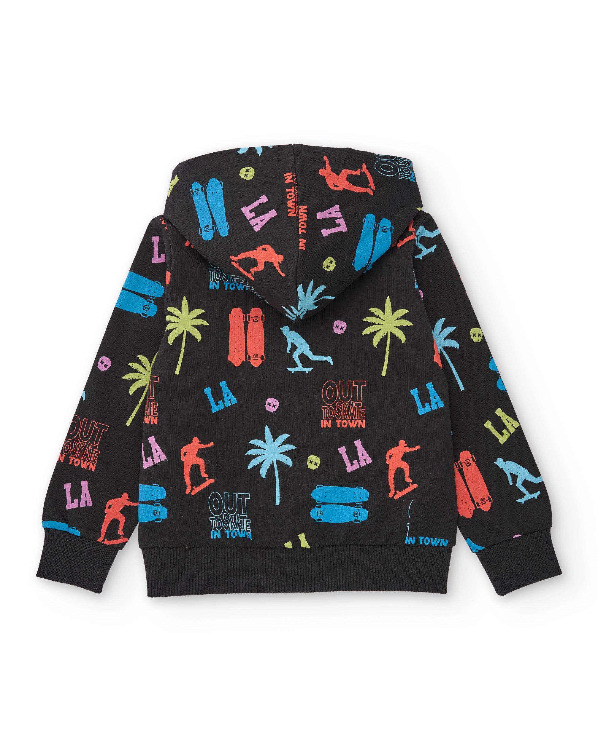 TucTuc Felpe Felpa Bambino Grigio con Cappuccio e Zip