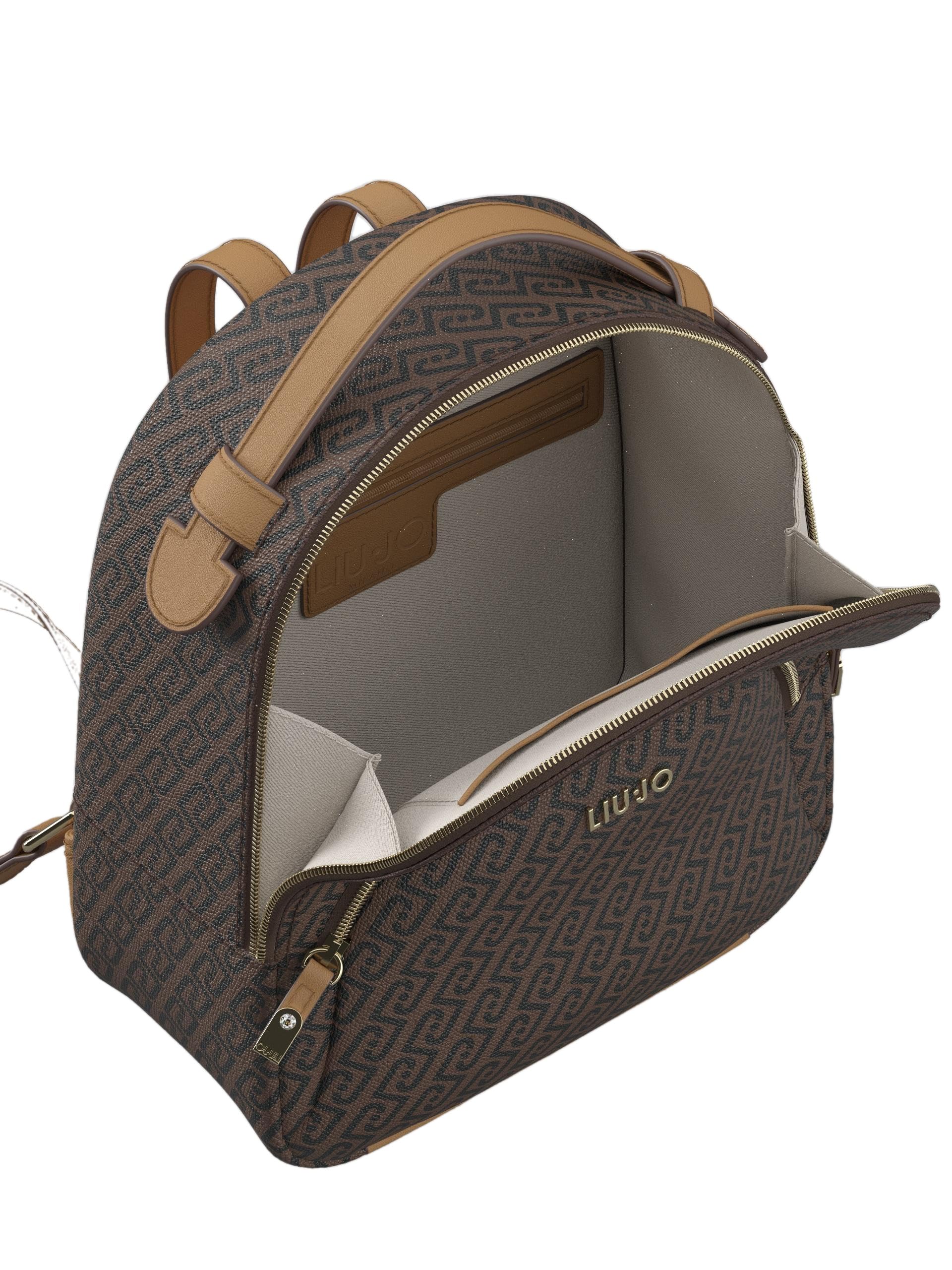 Liu Jo AF6209 E1137 zaino suede backpack M tracolla