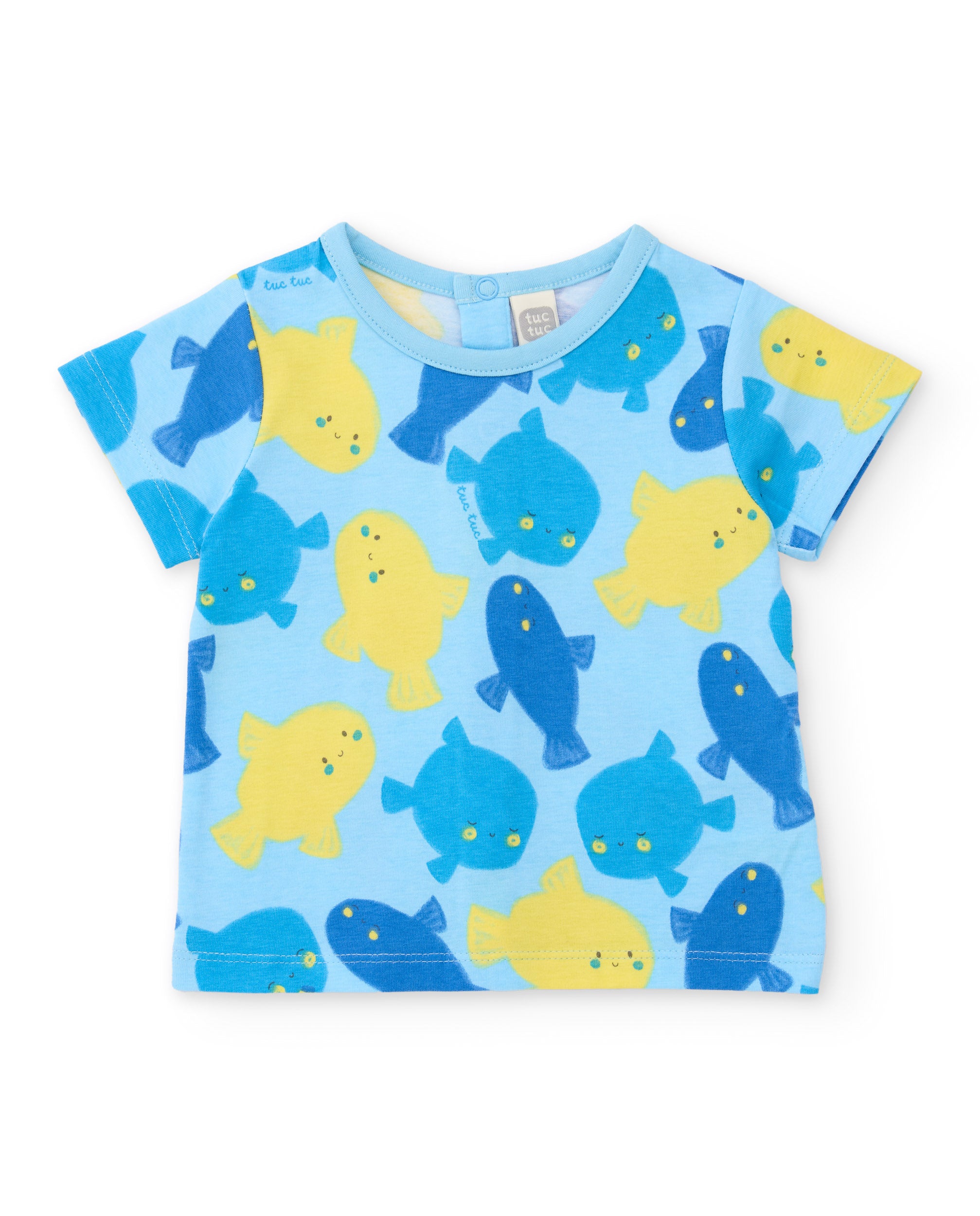 TucTuc Completi maglia pescioli set blu maglia 0-1 mesi