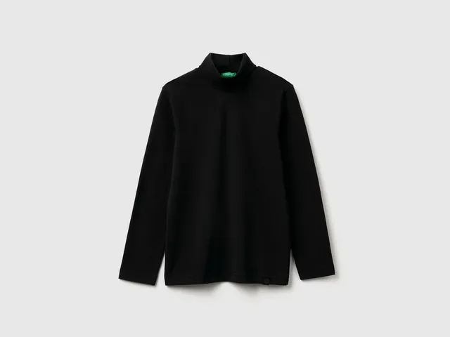 United Colors of Benetton T-Shirts Long sleeve turtleneck maglia cotone
