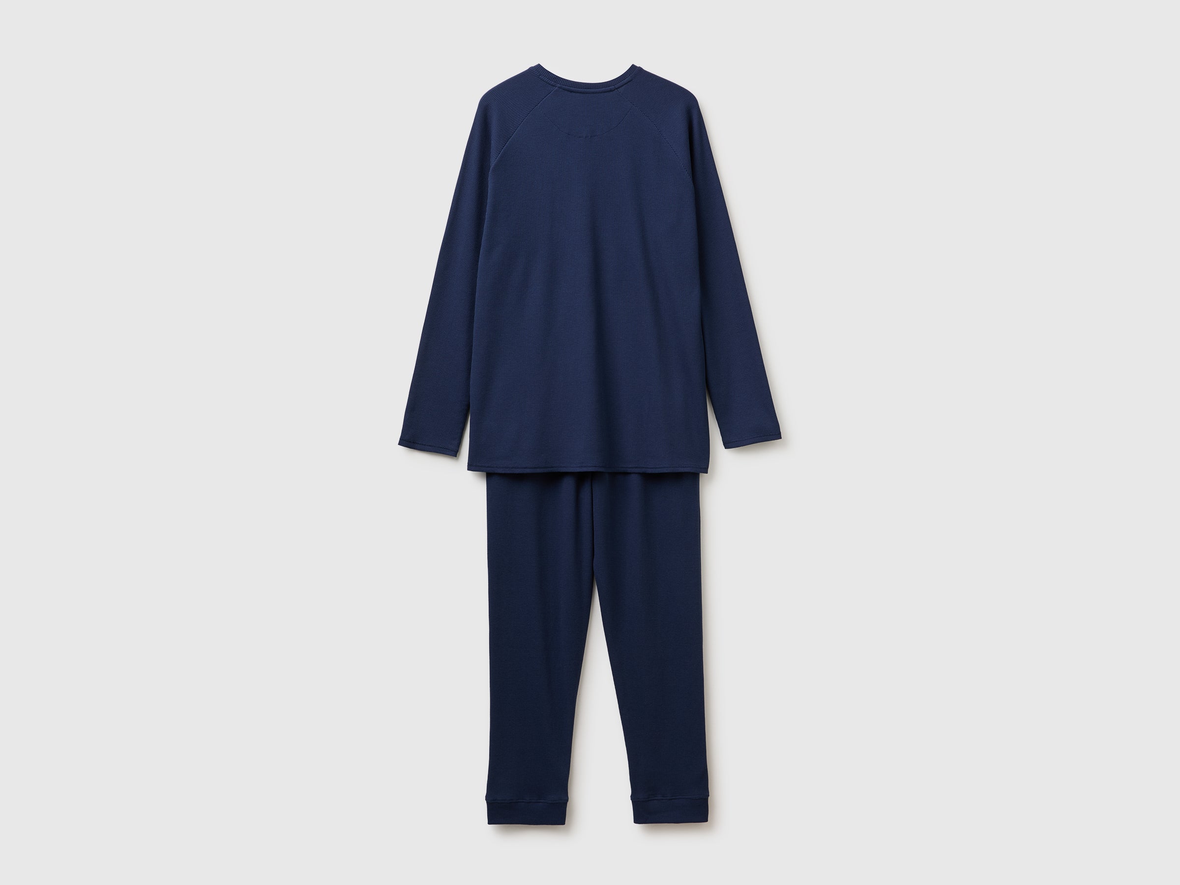United Colors of Benetton Pigiama Lungo Cotone 100% Waffle