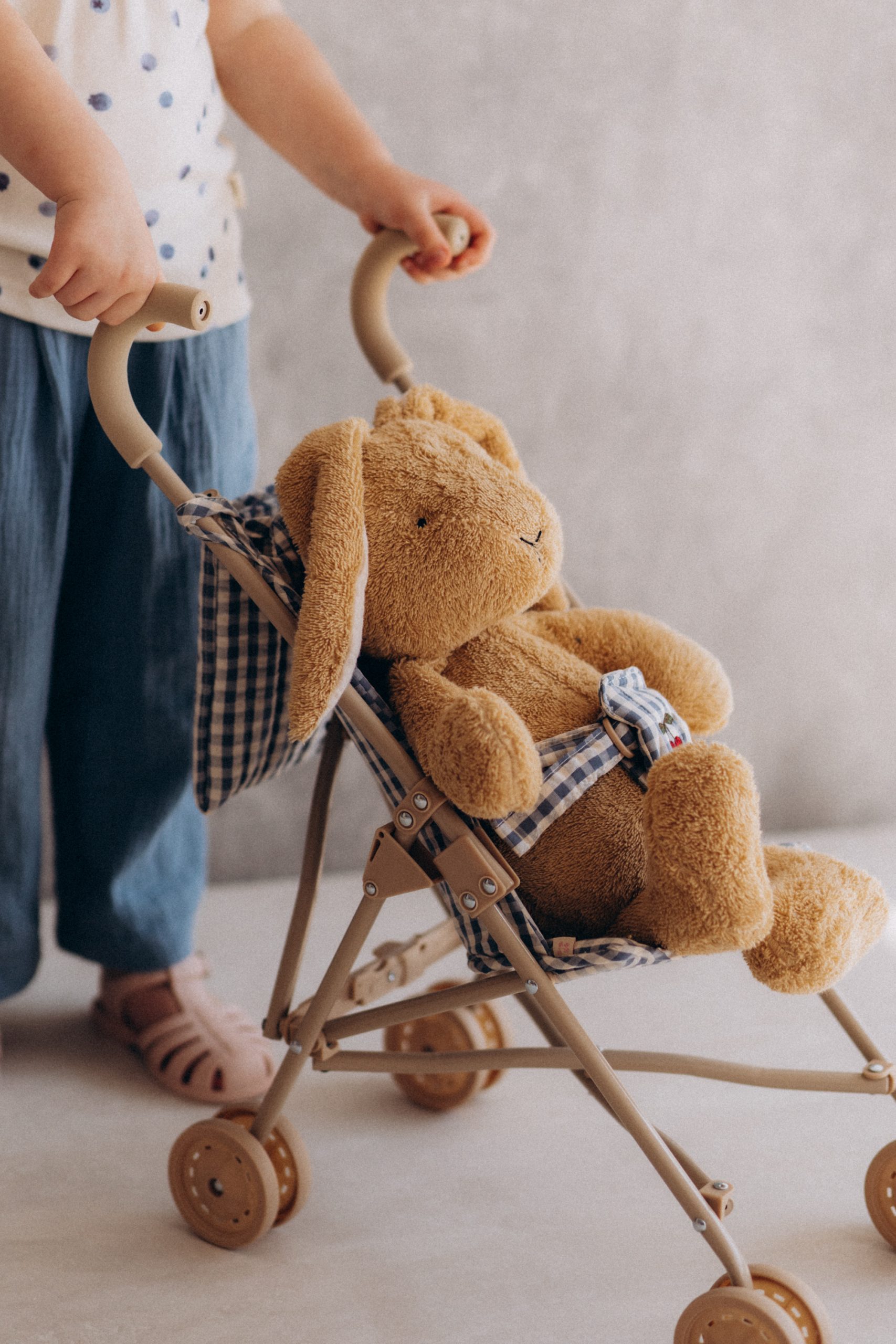 Woolly Organic Soft Toys peluche coniglio neonato cotone 53 cm