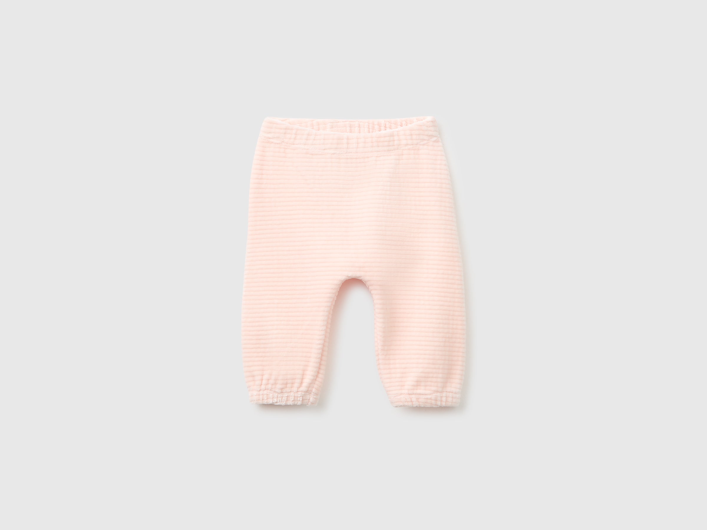 United Colors of Benetton pantaloni ciniglia neonato ricamo