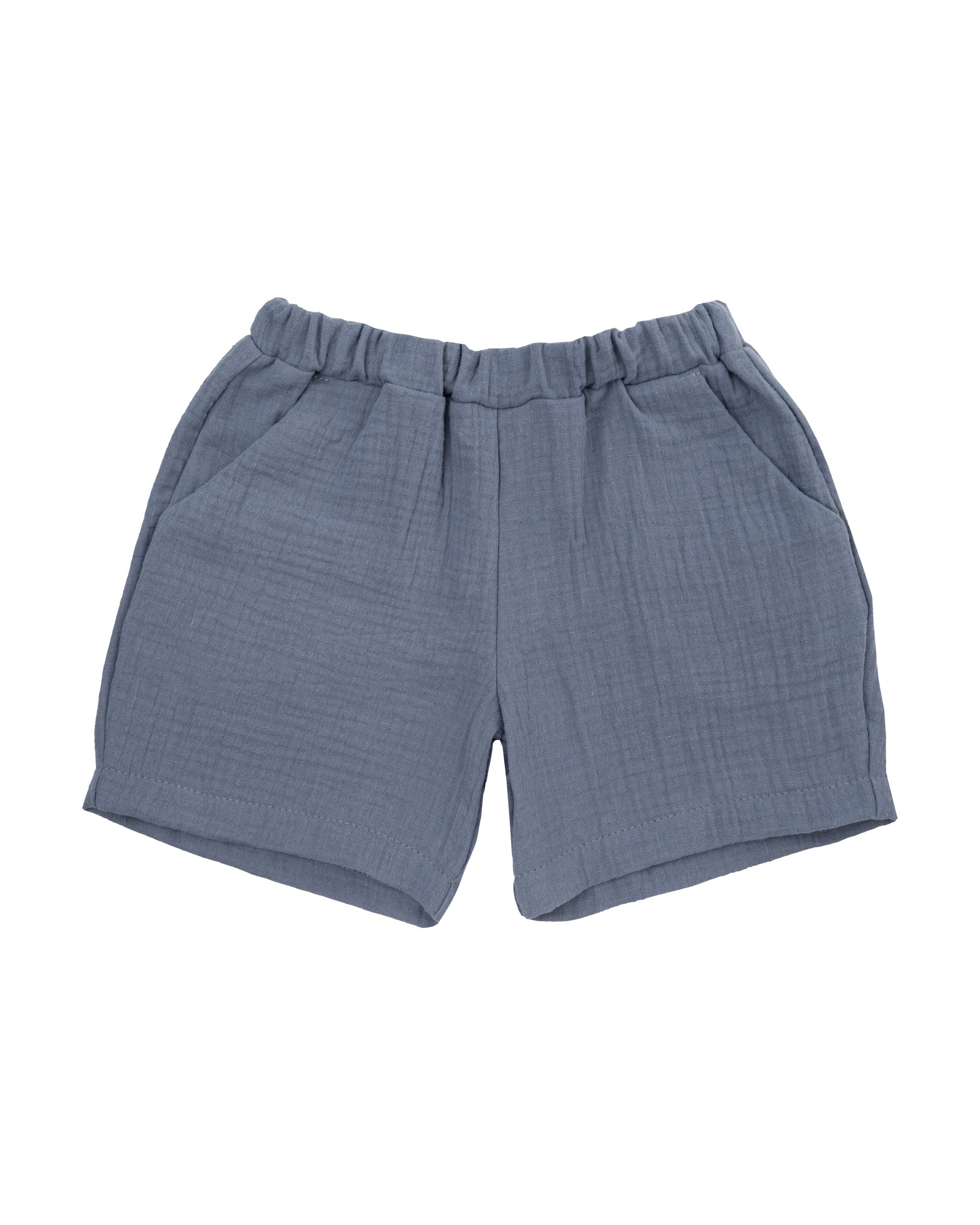 Woolly Organic Shorts Pantaloncini Bimbo Mussola Cotone