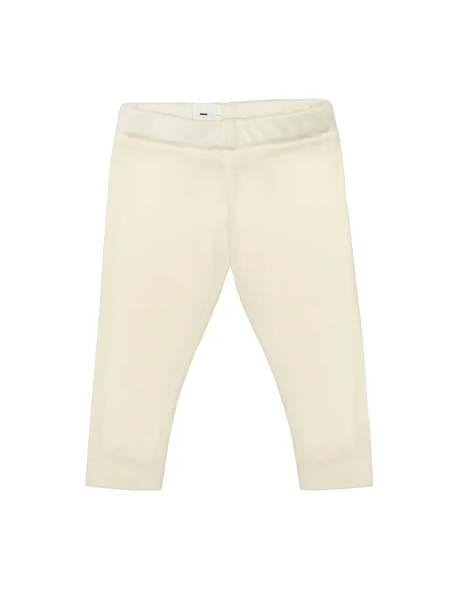 Woolly Organic Noos leggings neonato lana merino seta