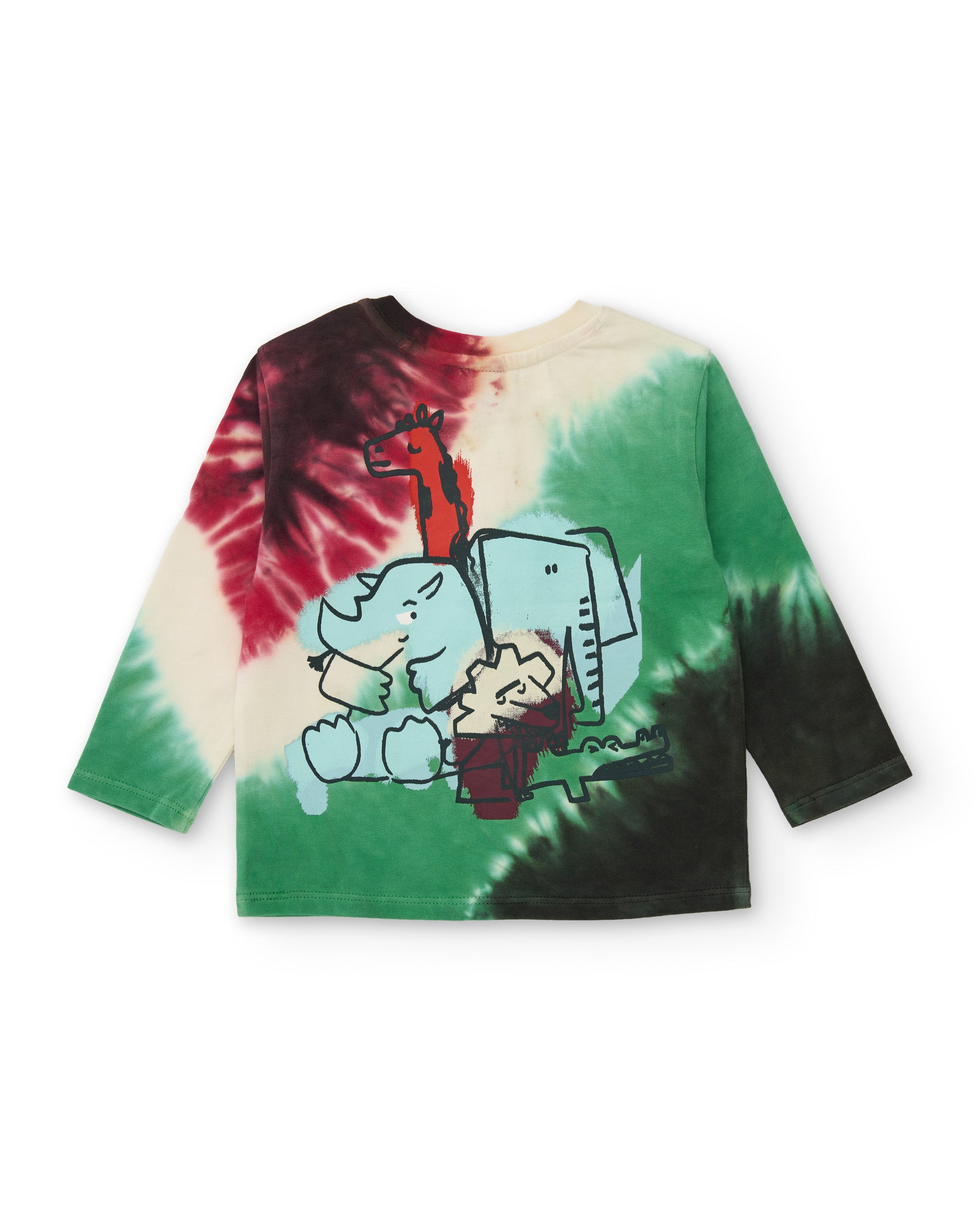 TucTuc Magliette Bambino Jersey Verde Cotone Stampa