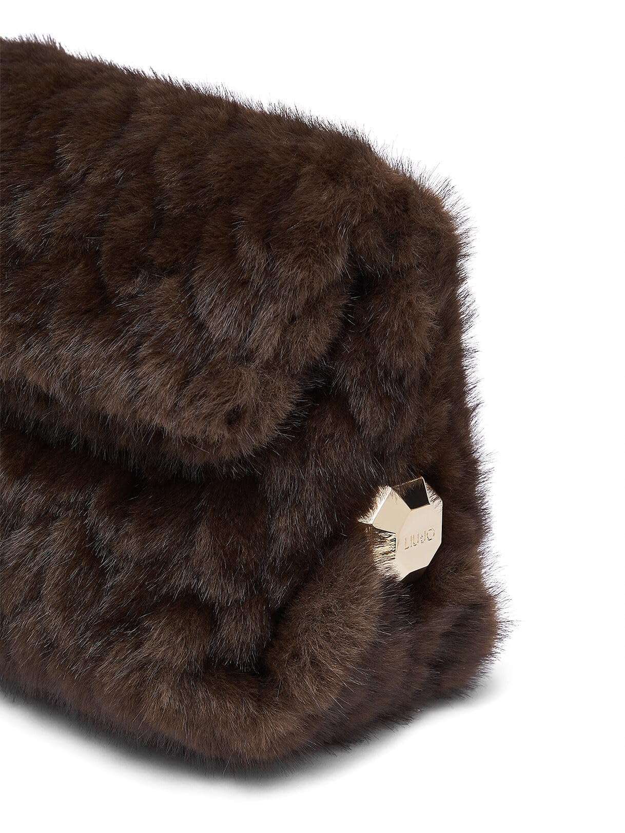 Liu Jo Borse Riccy media borsa pelliccia sintetica zip